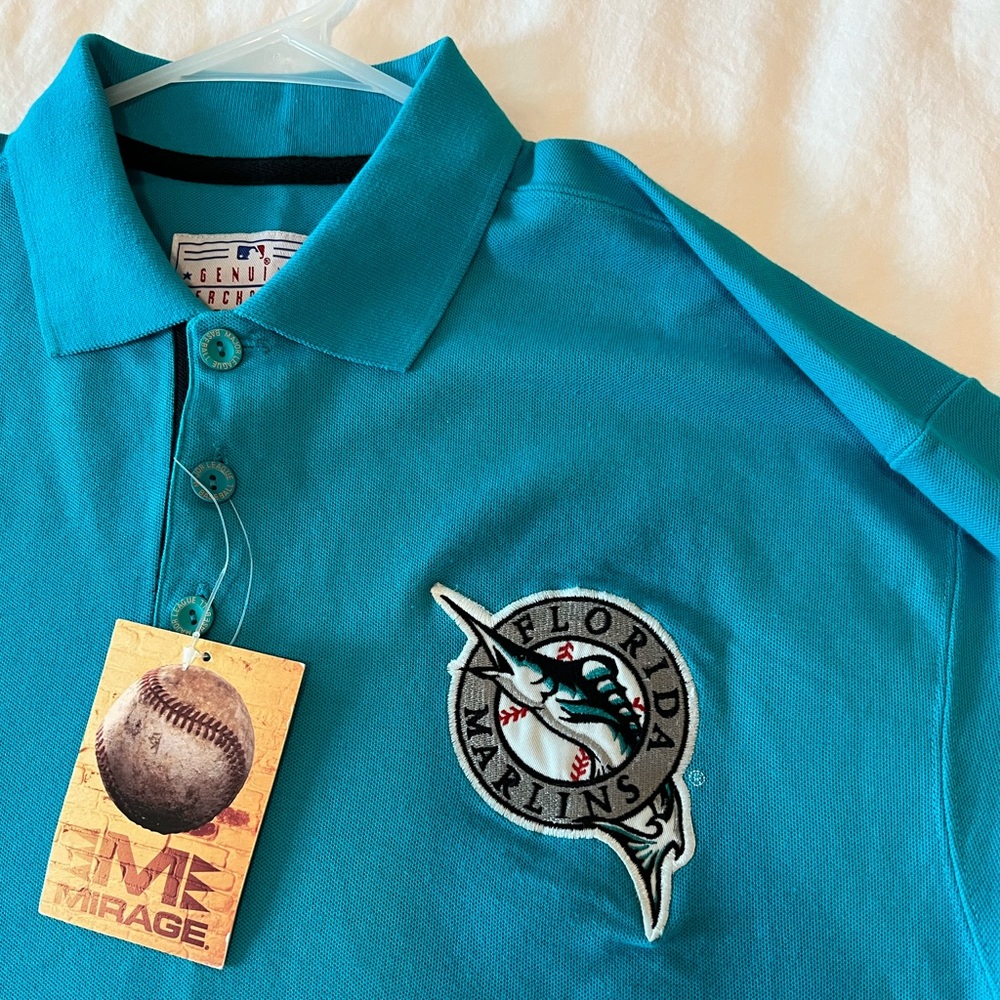 Vintage FL Marlins Polo Shirt